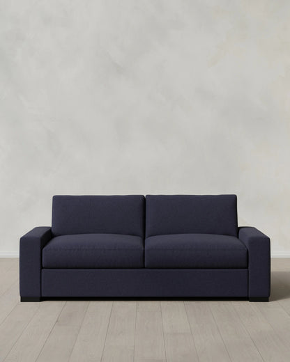 Stillman Sleeper Sofa in Performance Basketweave - Queen / Flax
