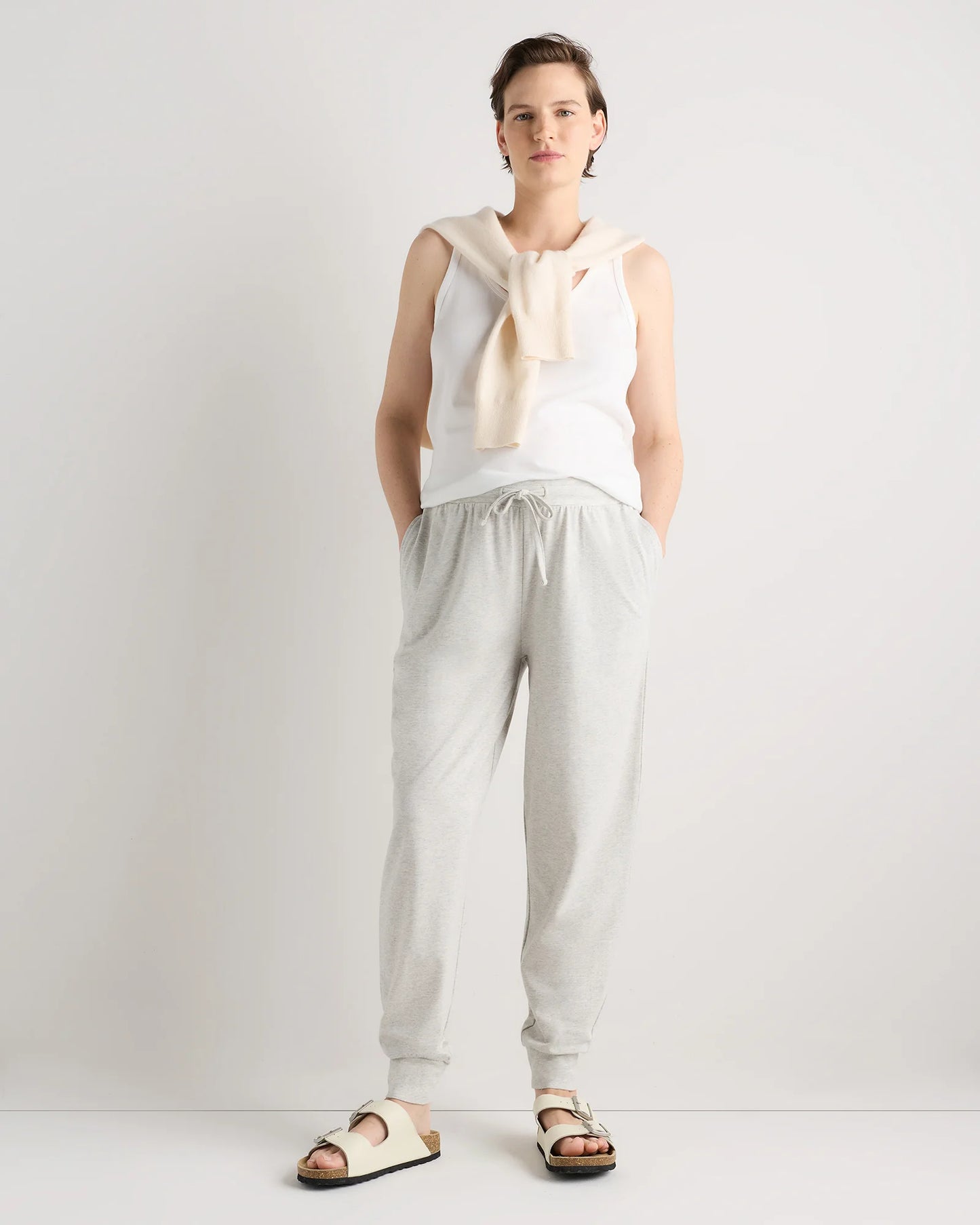 Dream Lounge Maternity Jogger - XS / Bold Black