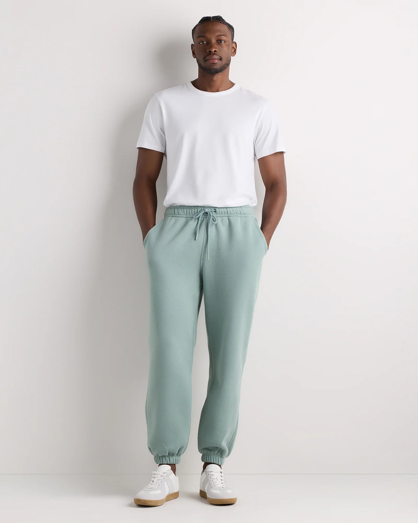 Everyday Fleece Joggers - S / Coastal Sage