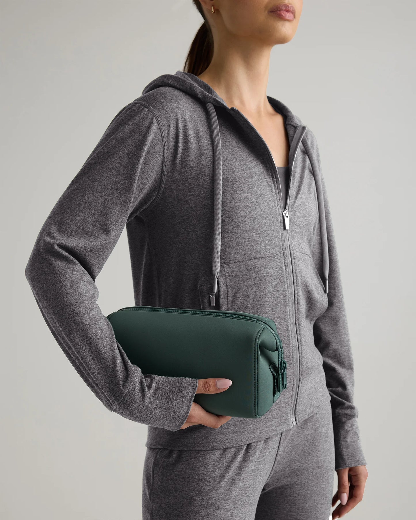 All-Day Neoprene Toiletry Bag - One Size / Espresso