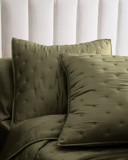 Bamboo Dream Quilted Euro Sham - Euro / Sage