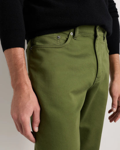 Comfort Stretch Traveler 5-Pocket Pants - Athletic Tapered - 30X30 / Chive
