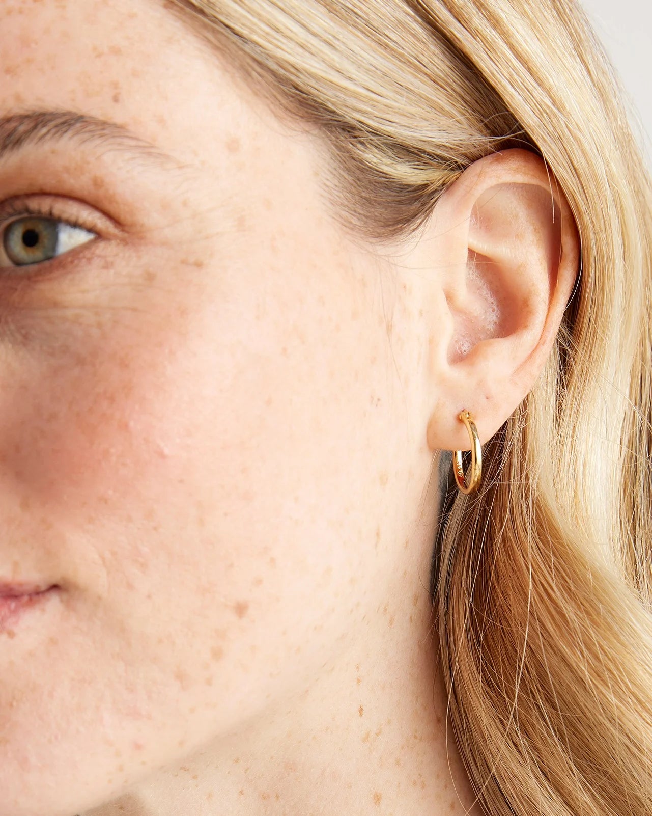 Midi Hoops - One Size / Gold Vermeil
