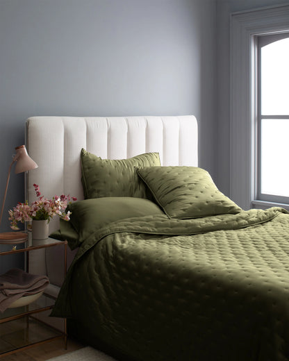 Bamboo Dream Quilted Euro Sham - Euro / Sage