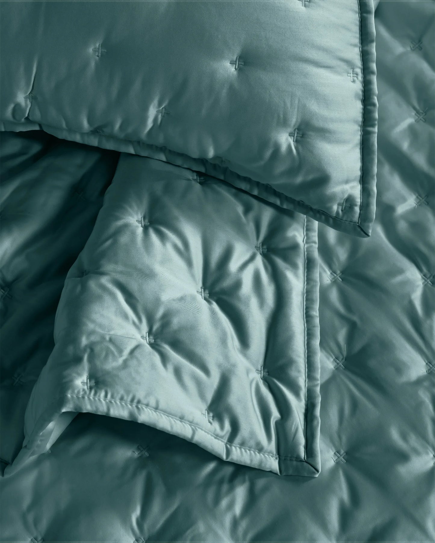 Bamboo Dream Quilt - Twin / Sage