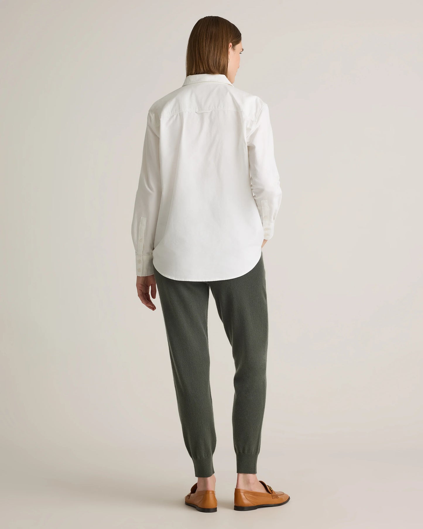 Mongolian Cashmere Sweatpants - XS / Brown