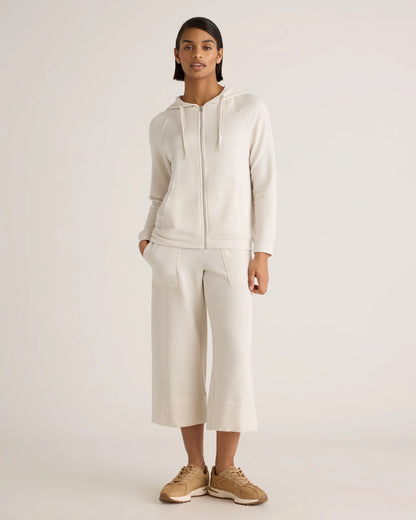 SuperSoft Fleece Full-Zip Hoodie - XS / Smoked Thyme Green