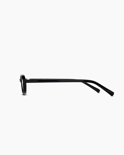 Hydra Polarized Acetate Sunglasses - One Size / Black with Green lens