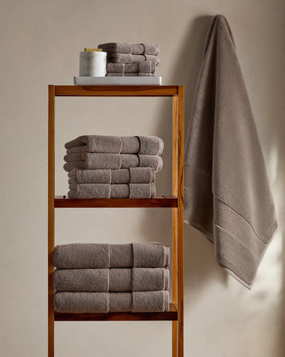 Classic Organic Turkish Cotton Hand Towel (Set of 2) - One Size / White