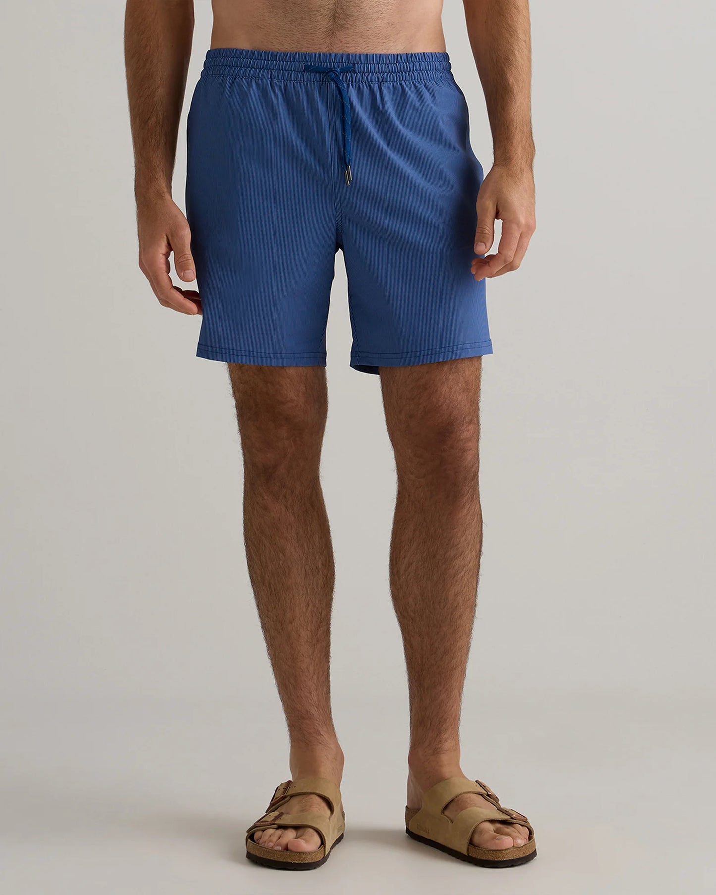 Italian Swim Trunks - 7" - XS / Navy Diamond Geo