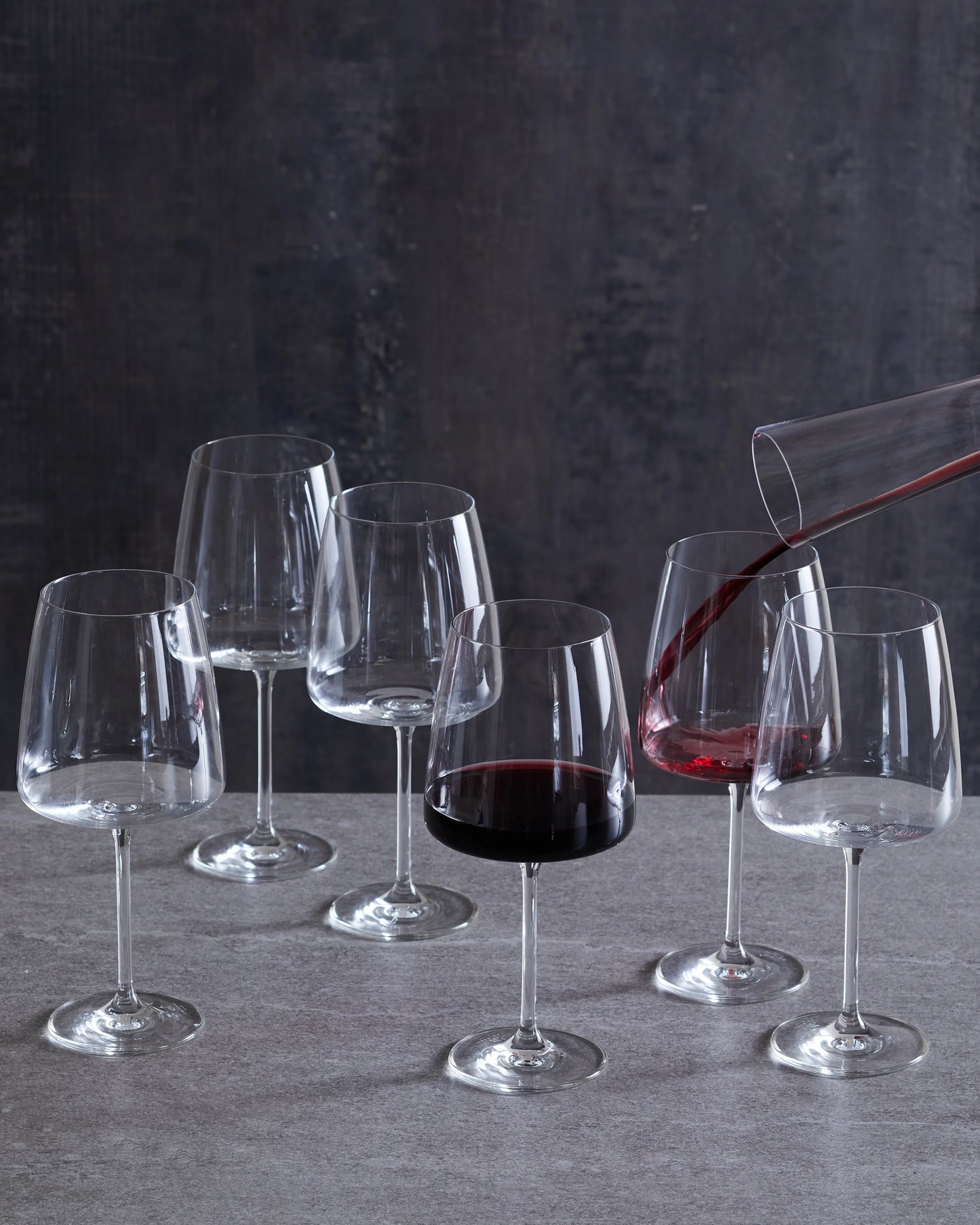 Sensa Burgundy Wine Glass (Set of 6) - One Size / No Color
