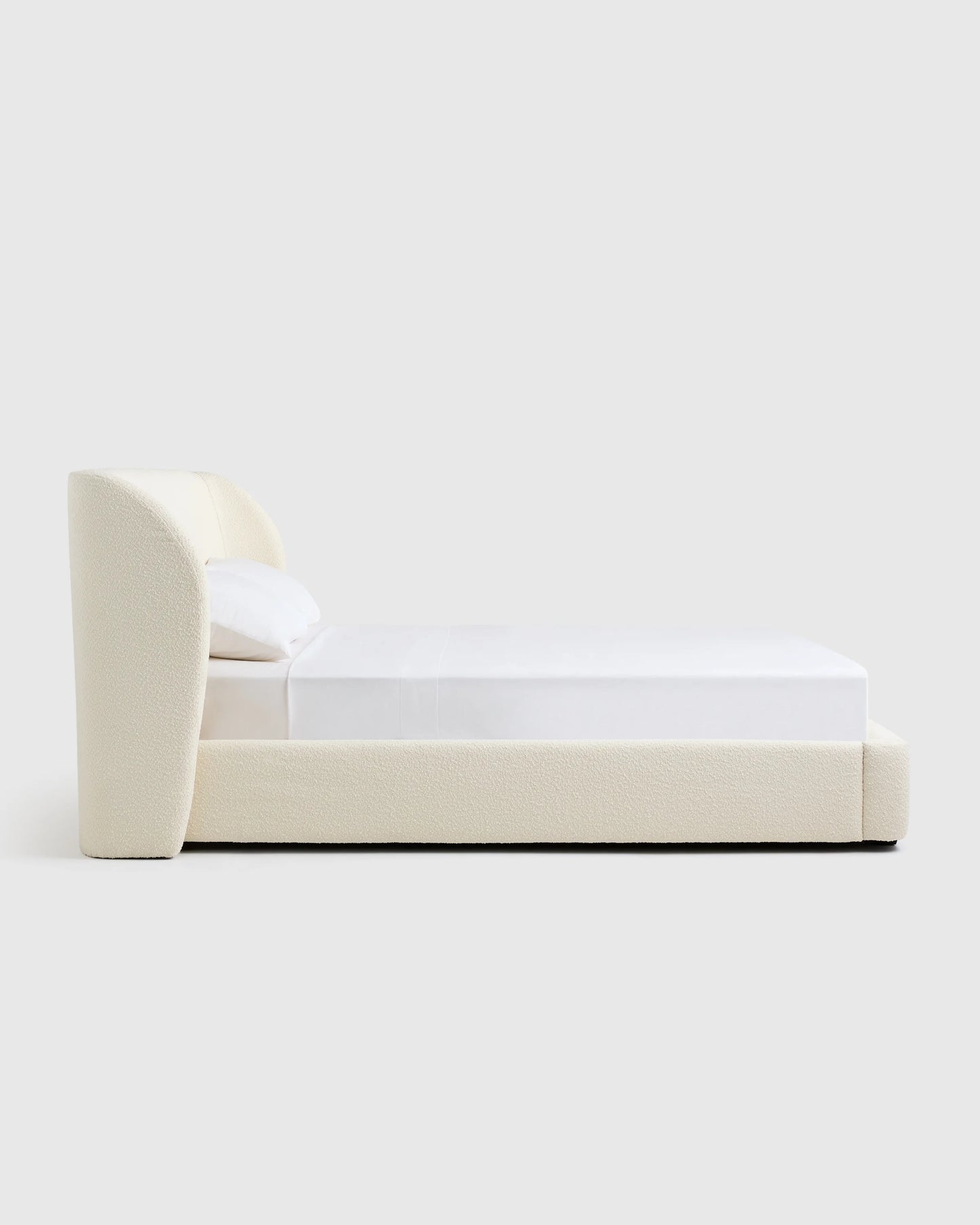 Performance Boucle Shelter Bed - Queen / Ivory