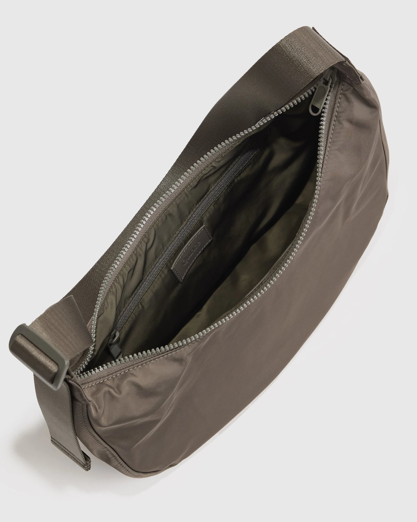 Revive Nylon Crescent Shoulder Bag - One Size / Olive