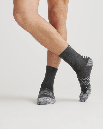 Performance Running Crew Socks (4-Pack) - S / White