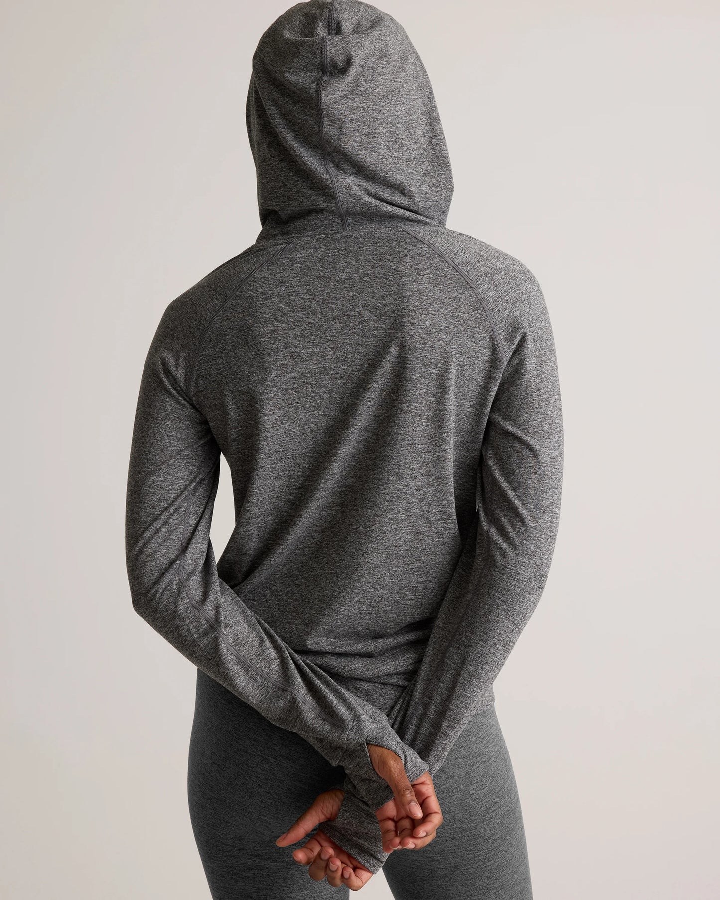 Flowknit Pullover Hoodie - XS / Heather Navy