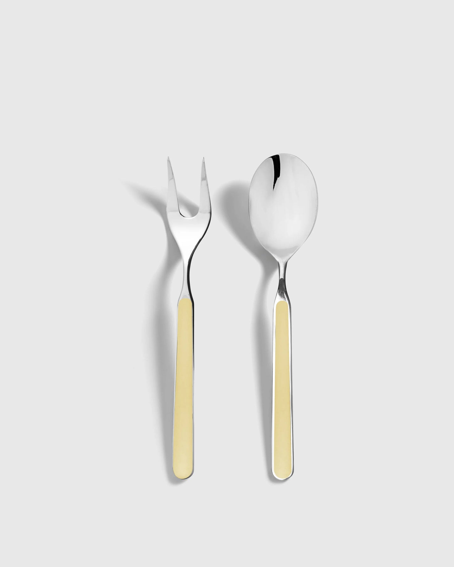 Fantasia 2-Pc Serving Utensil Set by Mepra - One Size / Porcelain