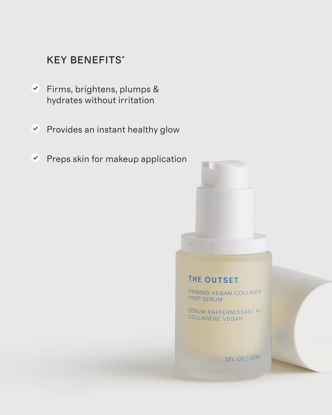 Firming Vegan Collagen Prep Serum by The Outset - One Size / No Color