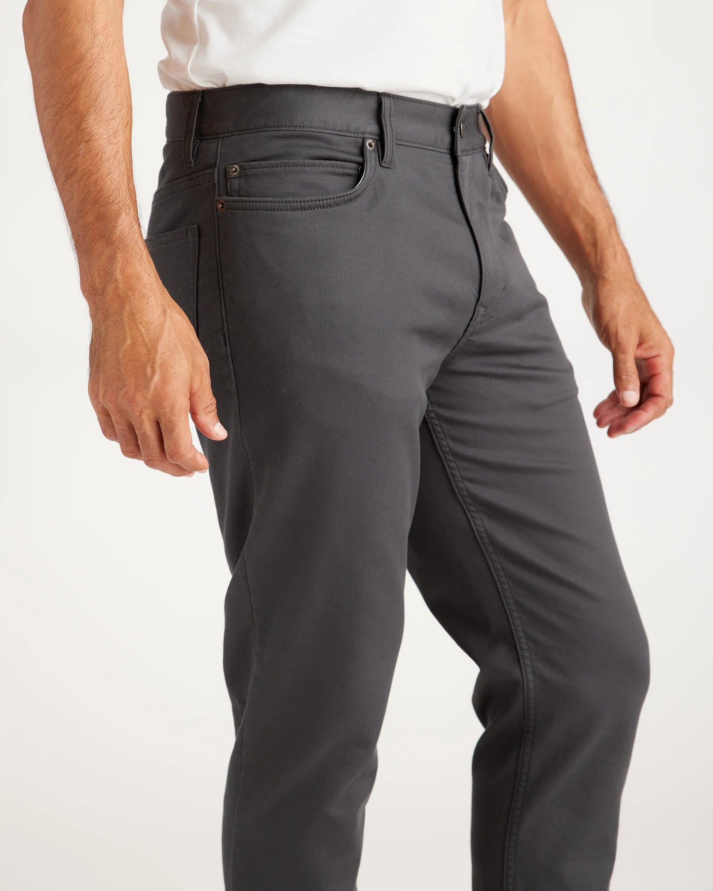 Comfort Stretch Traveler 5-Pocket Pants - Straight - 28X30 / Military Olive
