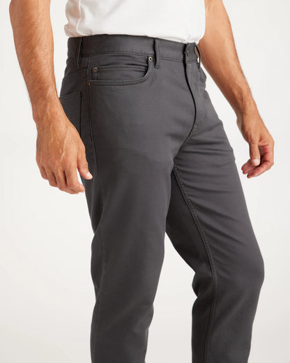Comfort Stretch Traveler 5-Pocket Pants - Straight - 28X30 / Military Olive