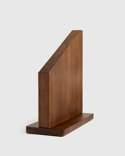 Magnetic Knife Block - One Size / Walnut