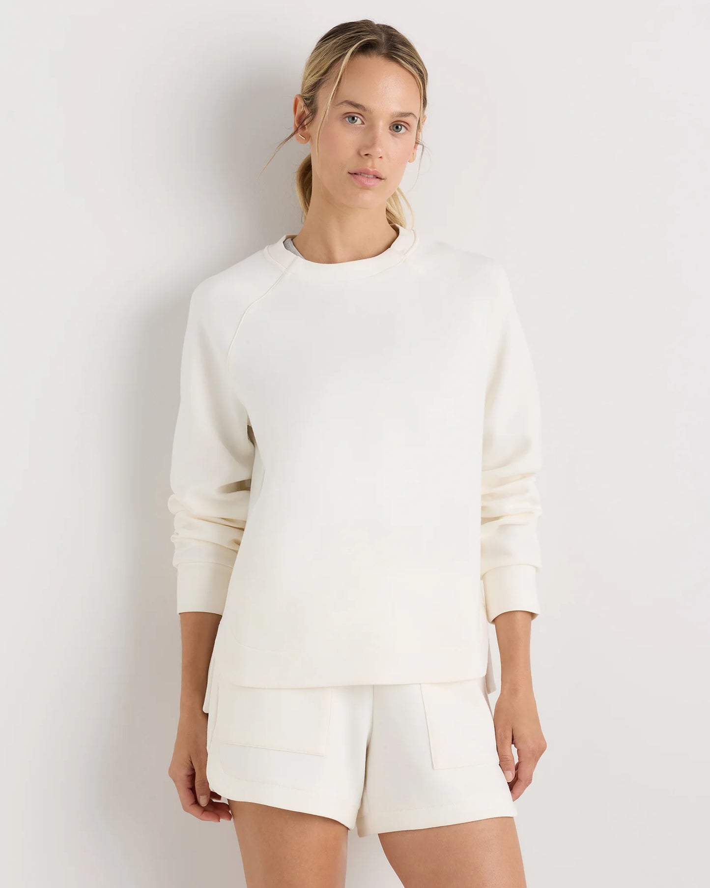 CloudComfort Crewneck Sweatshirt - XS / Pebble Beige