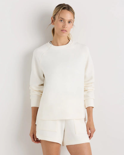 CloudComfort Crewneck Sweatshirt - XS / Pebble Beige