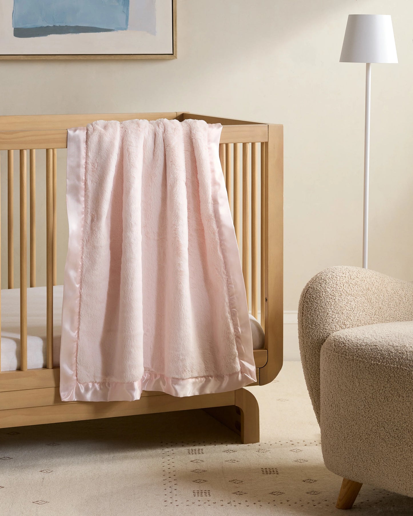 Silky Plush Baby Blanket - Baby / Orchid