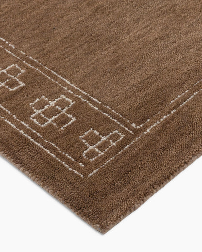 Gates Wool Rug - 3' x 5' / Brown