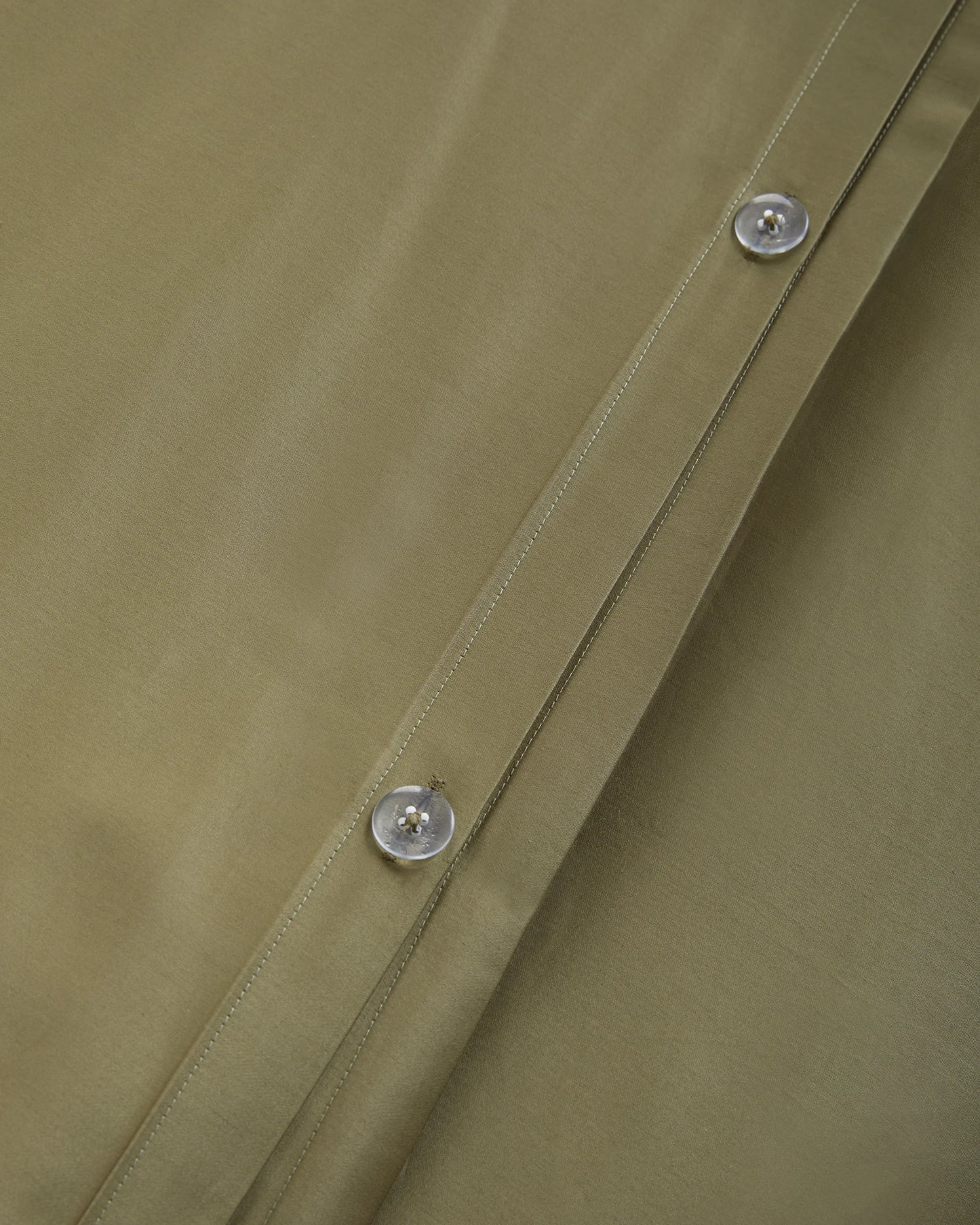 Luxury Organic Sateen Duvet Cover Set - Twin / Ivory