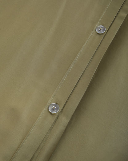 Luxury Organic Sateen Duvet Cover Set - Twin / Ivory