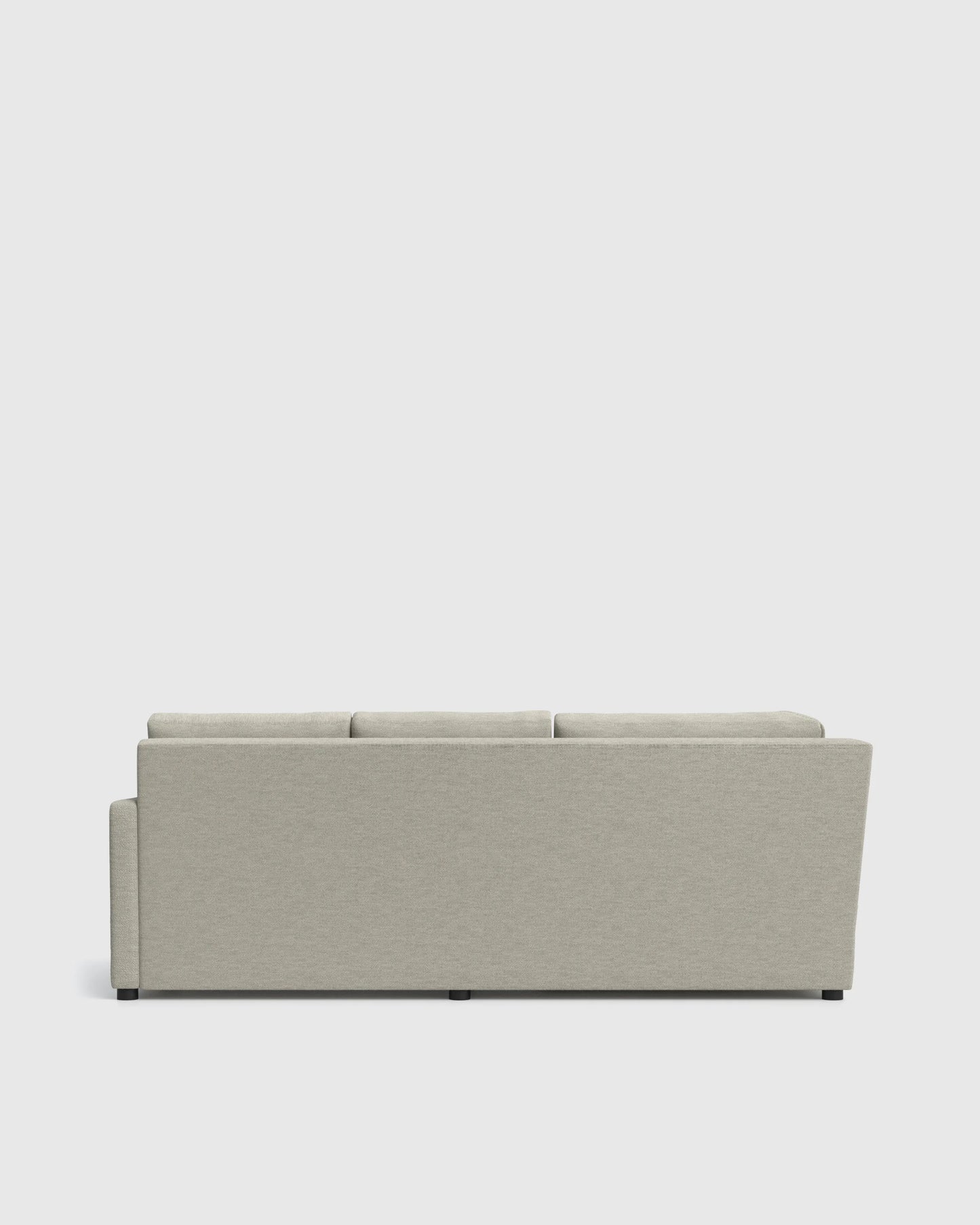 Brennan L Sectional in Performance Basketweave - 99x99 / Flax