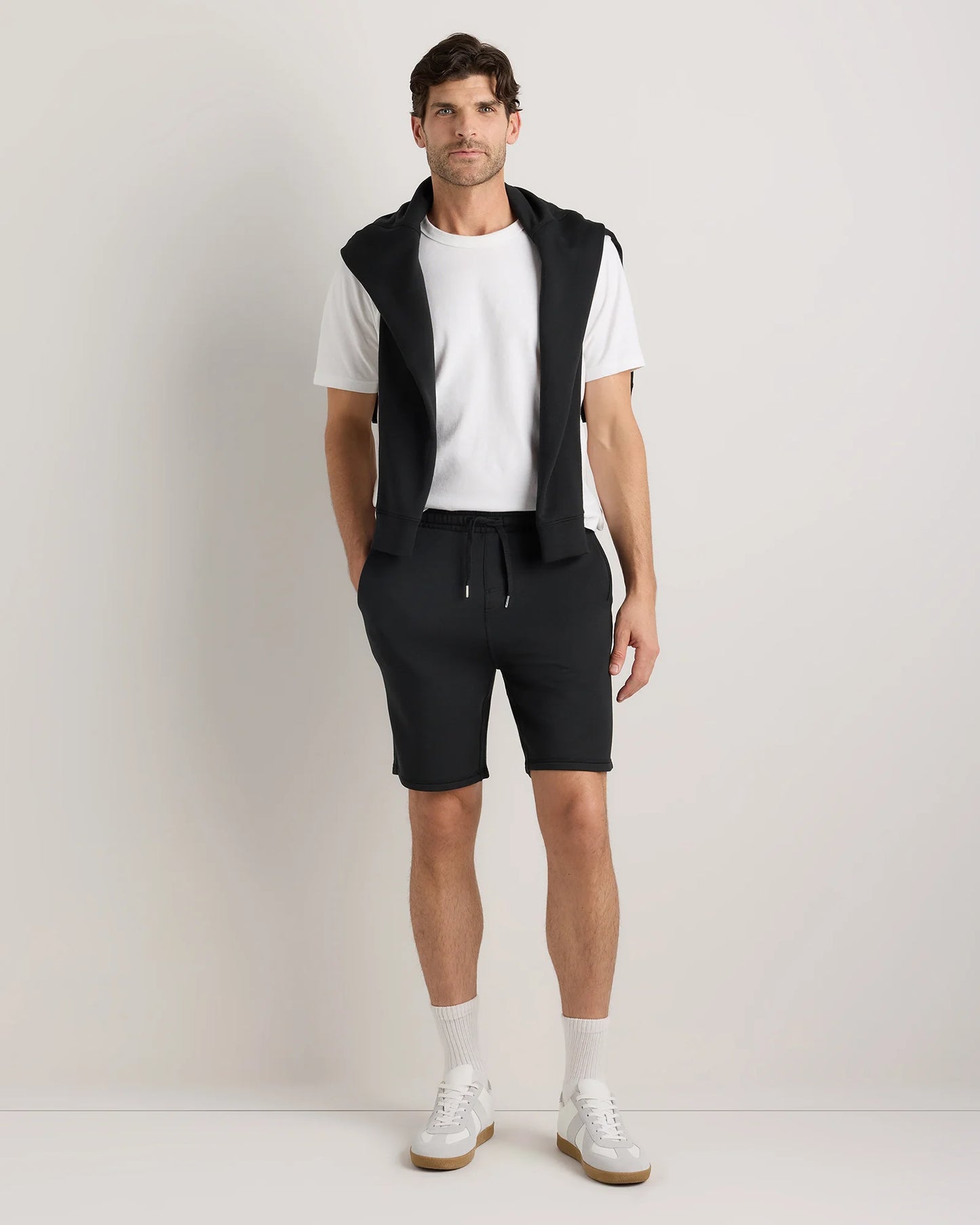 Supersoft Fleece 7.5" Sweatshorts - S / Heather Oatmeal