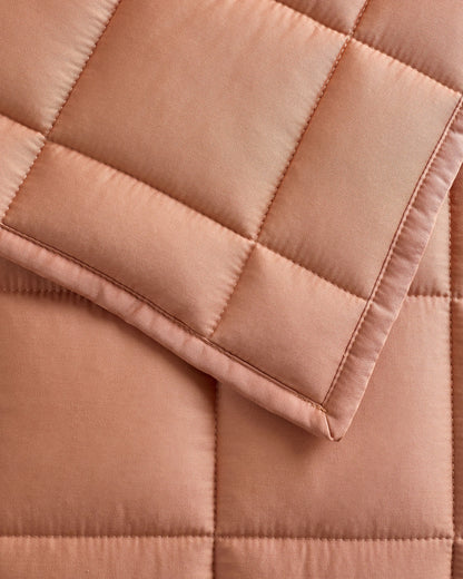 Bamboo Box Quilt Set - Twin / Sage