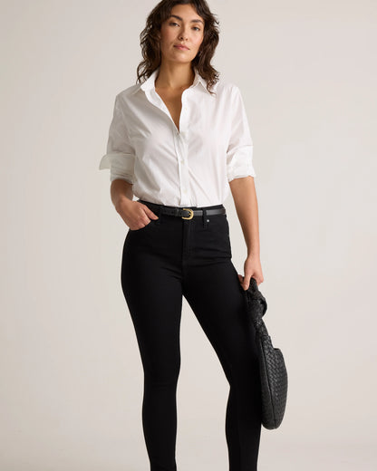 Bella Stretch Skinny Jeans - 24 / Black