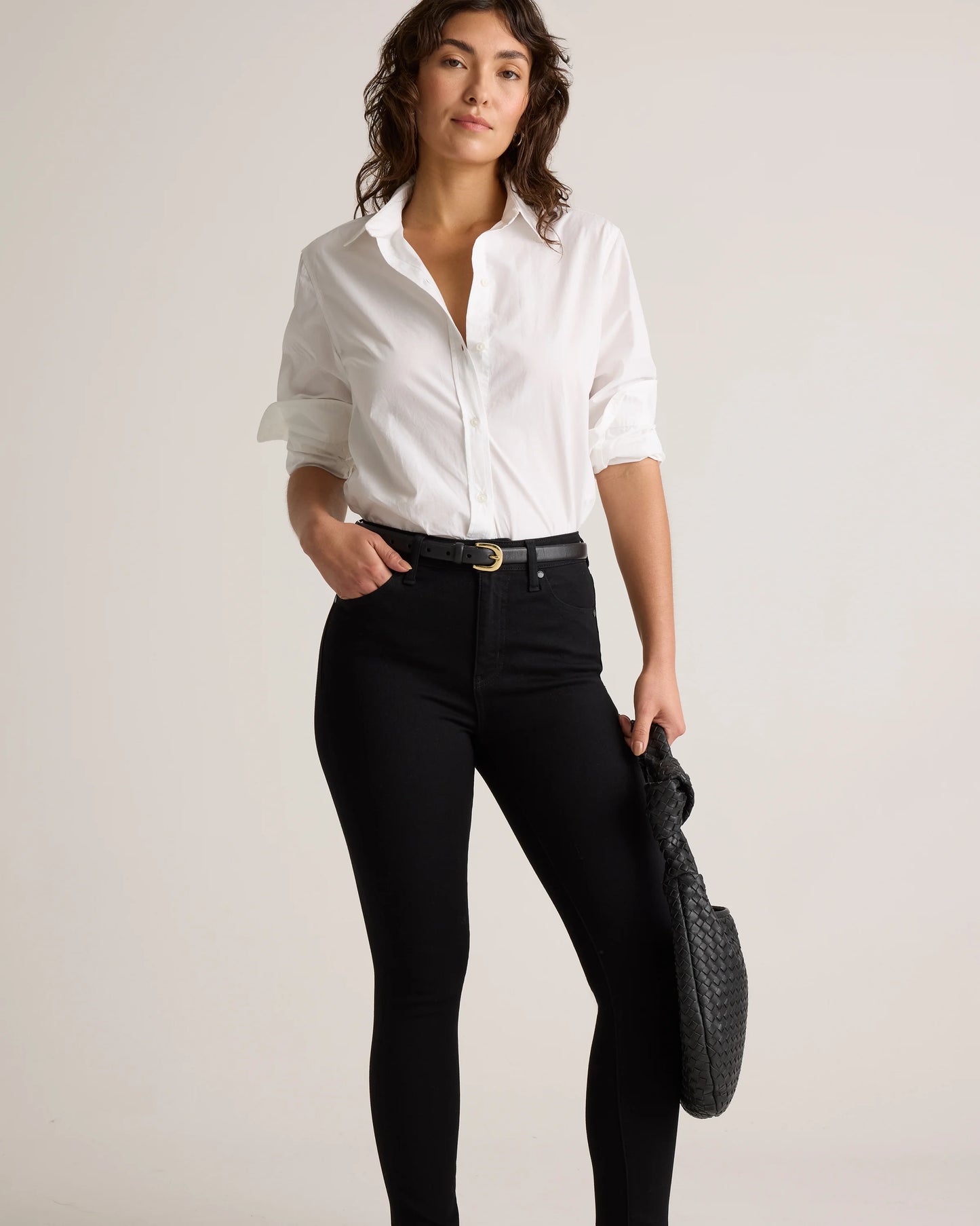 Bella Stretch Skinny Jeans - 24 / Seaside Blue