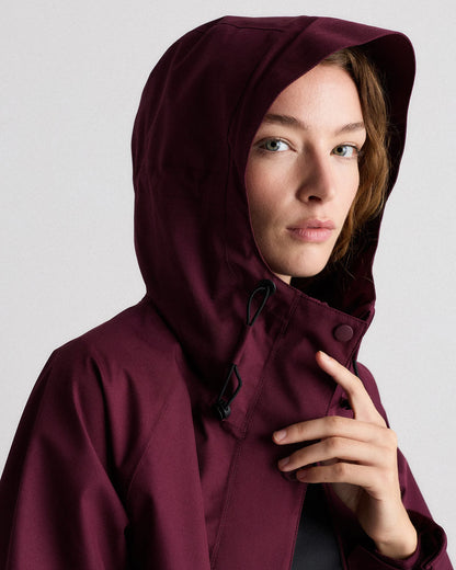Weather Proof Oversized Rain Jacket - XS / Tea Green