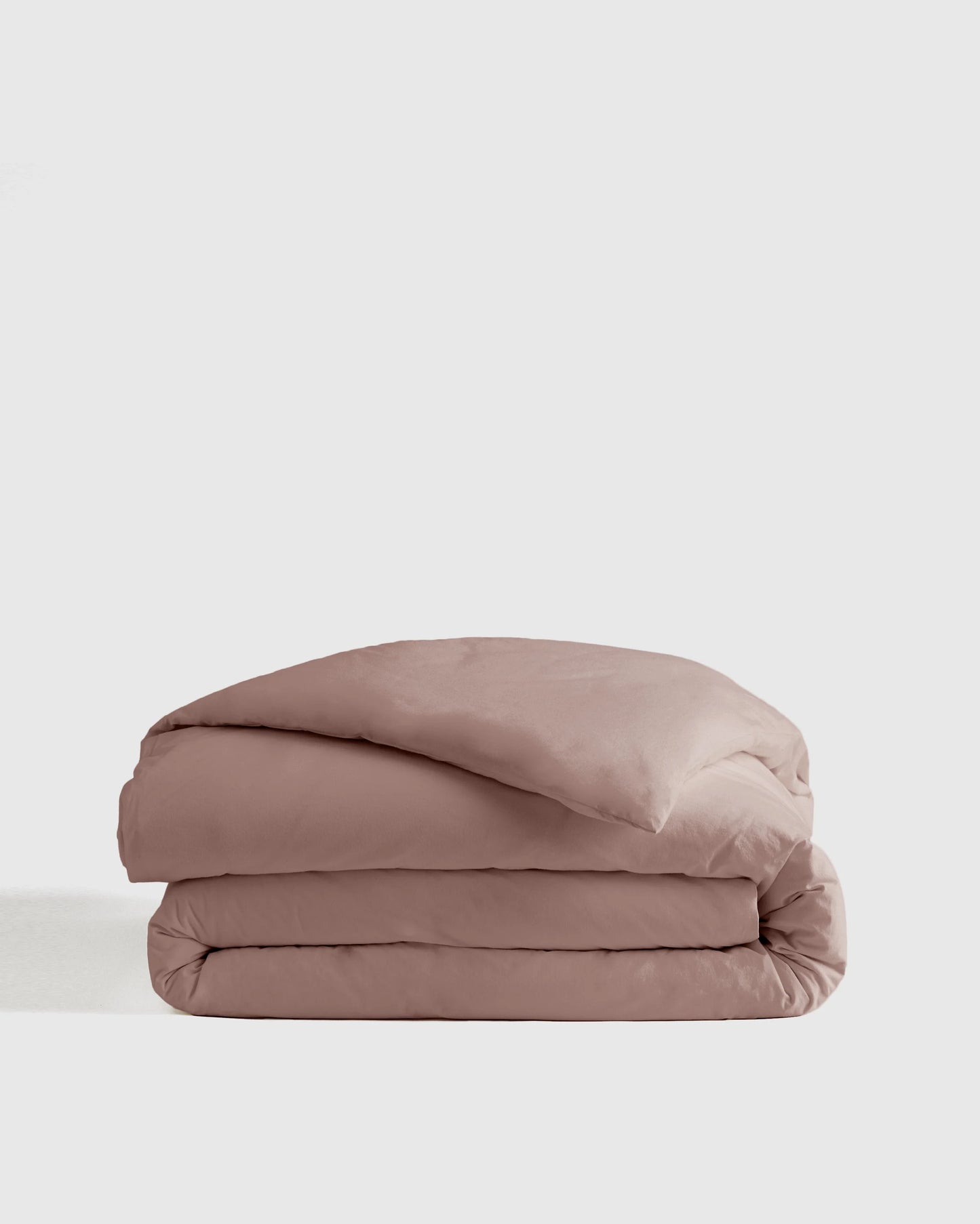 Organic Brushed Cotton Duvet Cover - Twin / Toffee