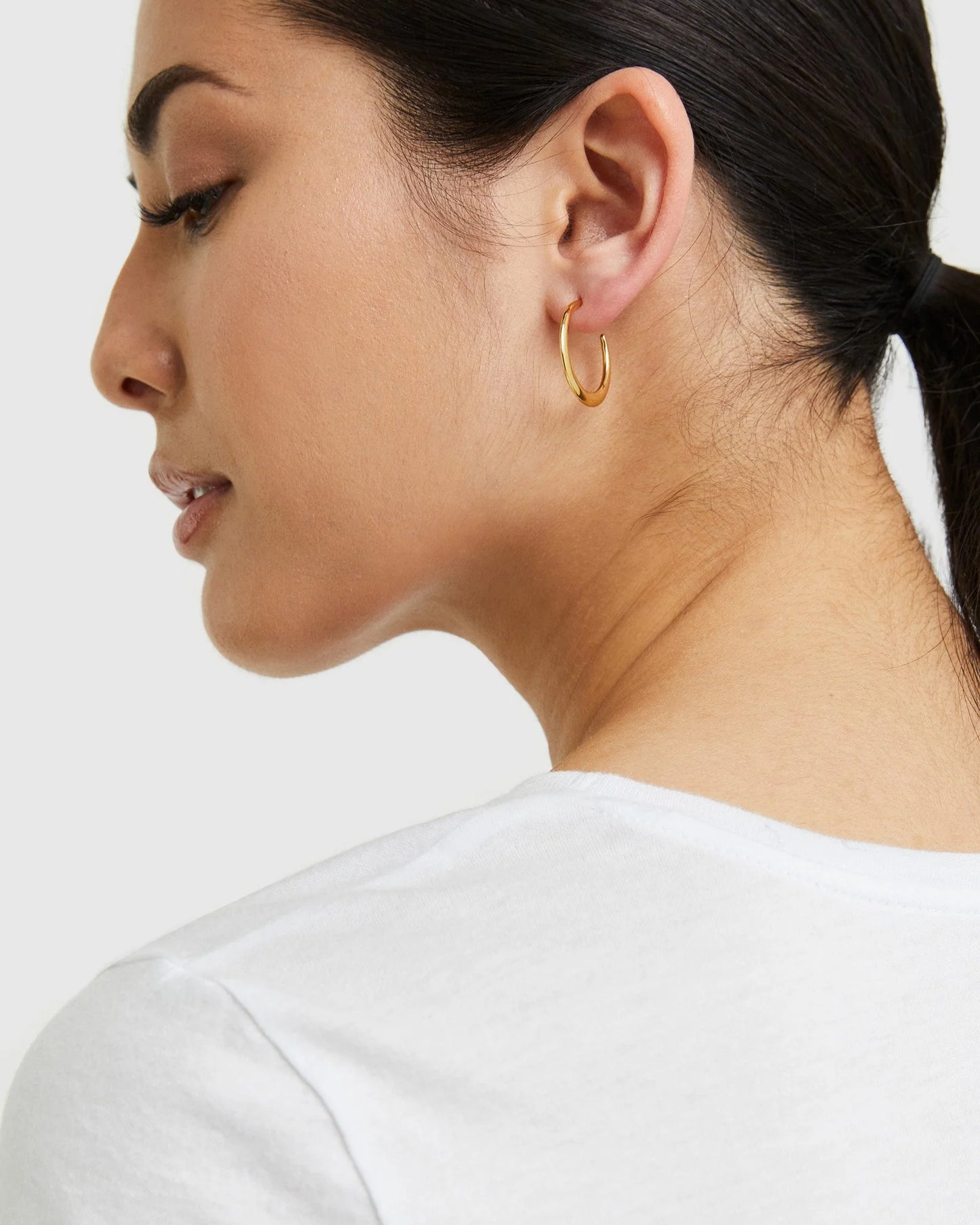Dress Up Hoops - One Size / Gold Vermeil