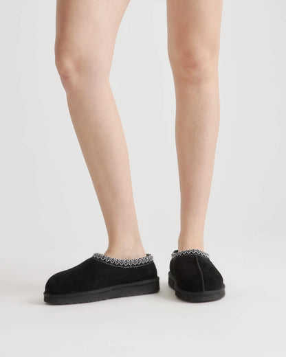 Australian Shearling Clog Slipper - 5 / Pecan