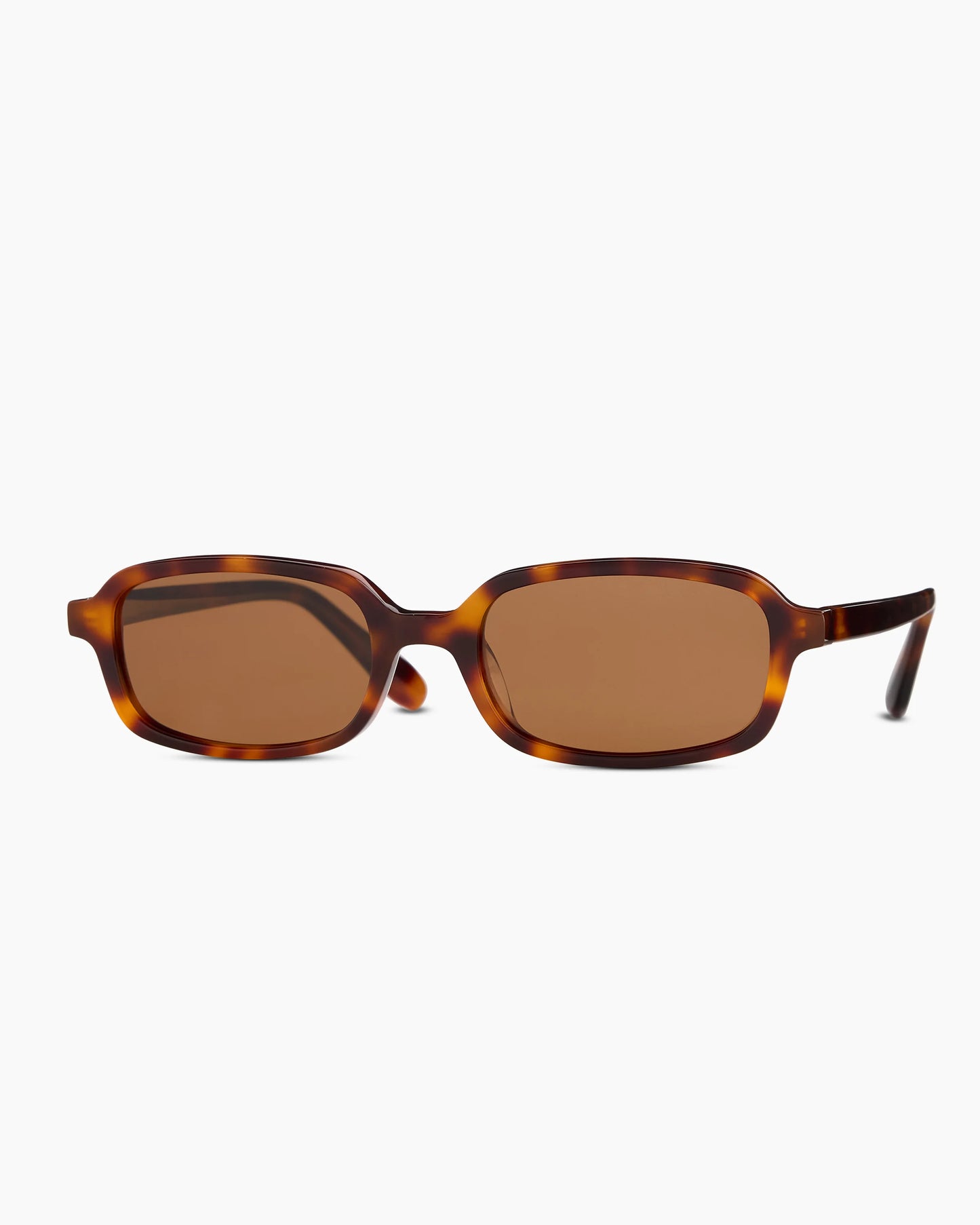 Mykonos Polarized Acetate Sunglasses - One Size / Black with Green lens
