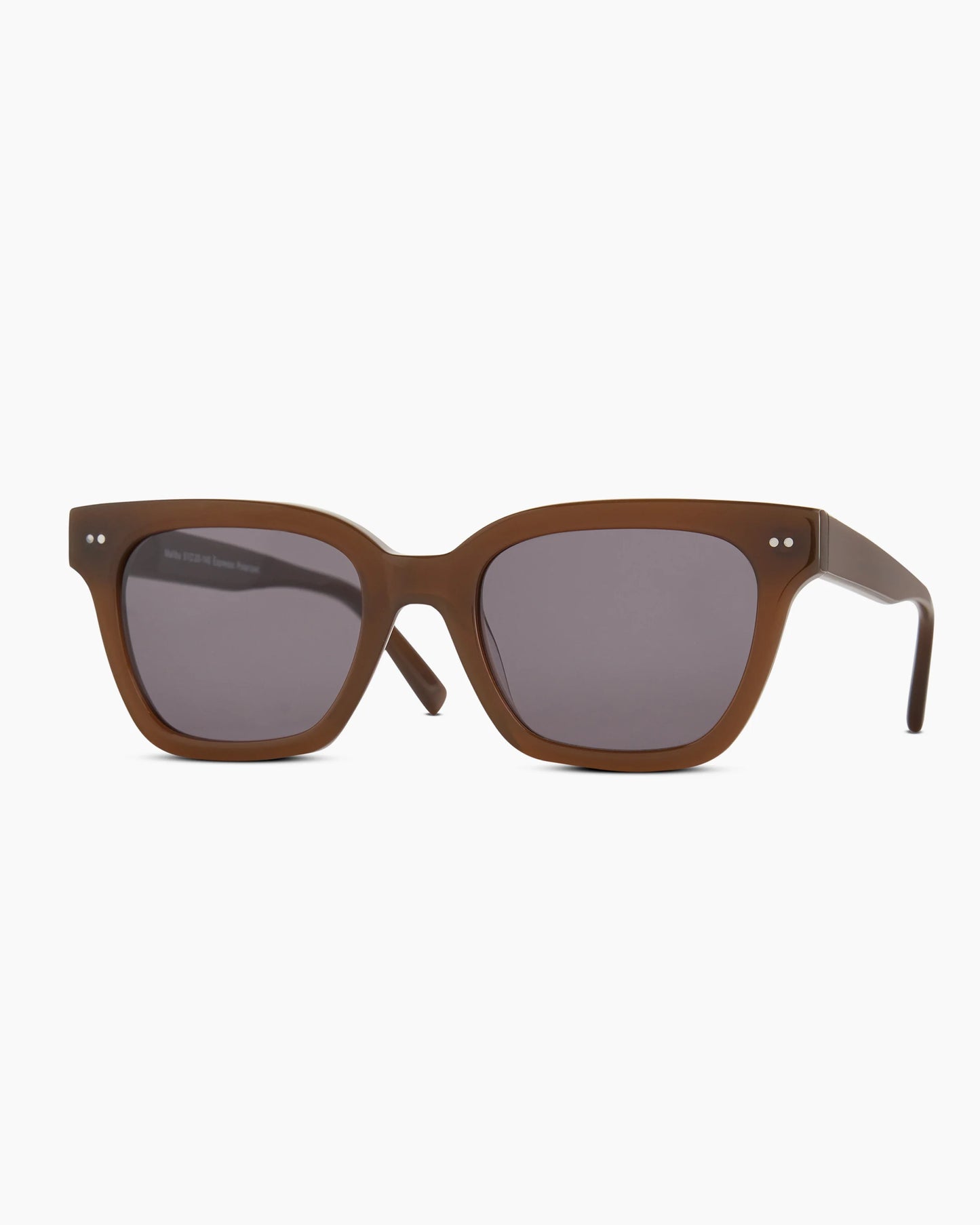 Malibu Polarized Acetate Sunglasses - One Size / Black with Grey lens