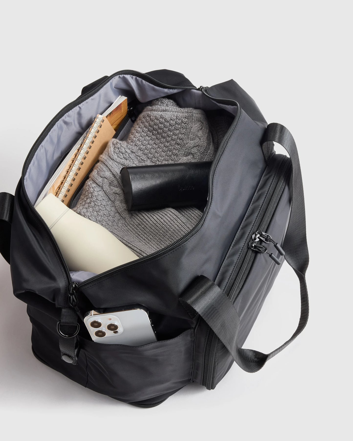 Packable Expandable Travel Tote - One Size / Black