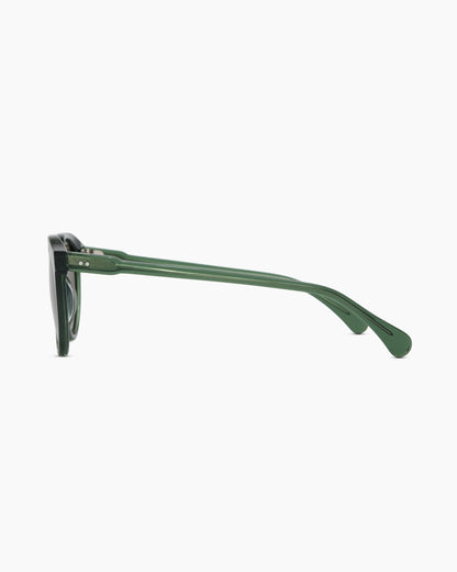 Tahiti Polarized Acetate Sunglasses - One Size / Clear Taupe with Brown lens