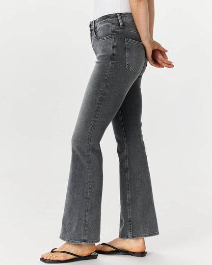 Luna Stretch Flare Jeans - 24 / Black