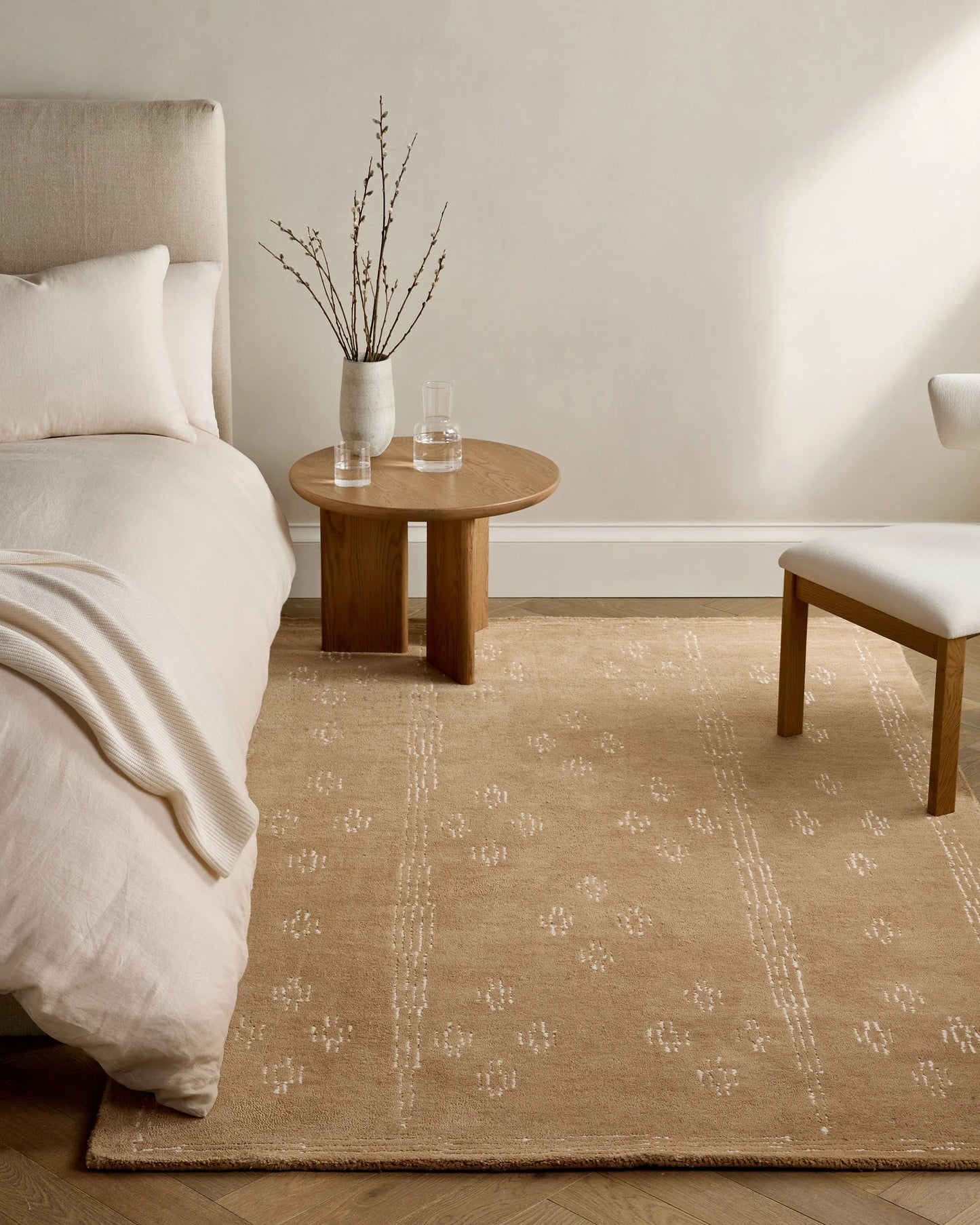 Harlow Wool Rug - 3' x 5' / Sand