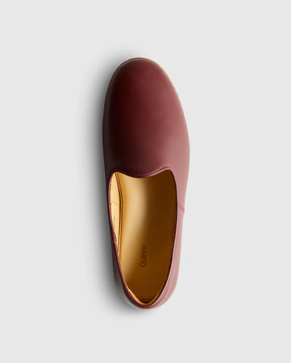 Crafted Leather Slip-On - 7 / Black