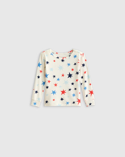 Bamboo Long Sleeve and Pant Pajama Set - 12-18M / Wildflower Dreams