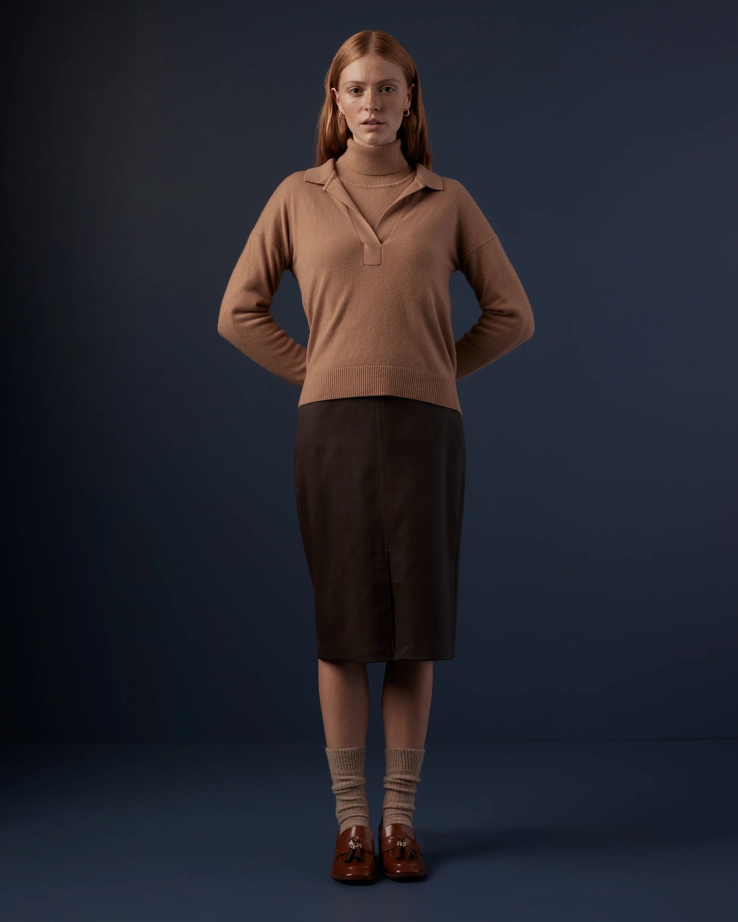 Cashmere Trouser Sock - XS/S / Ivory