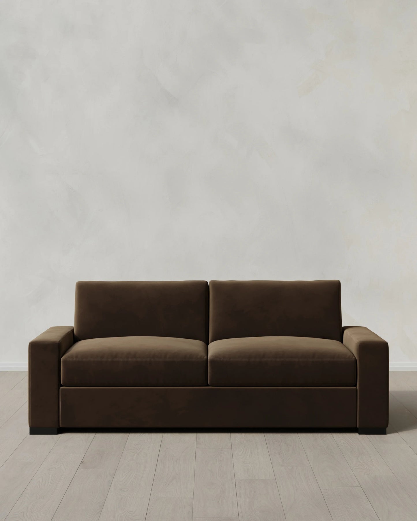 Stillman Sleeper Sofa in Performance Velvet - Queen / Java
