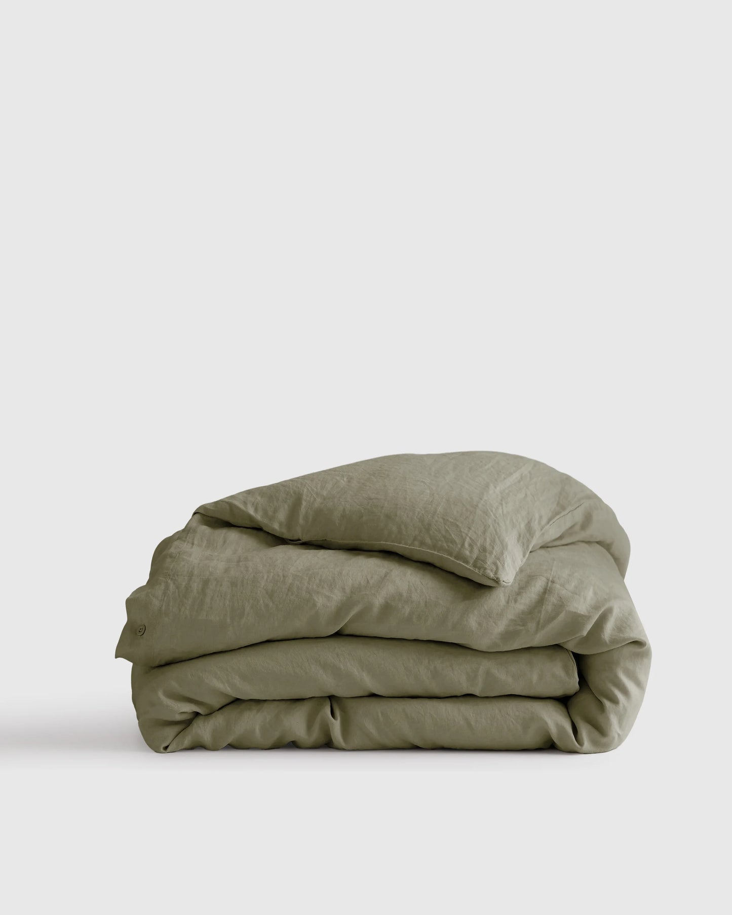 European Linen Duvet Cover - Twin / Peach